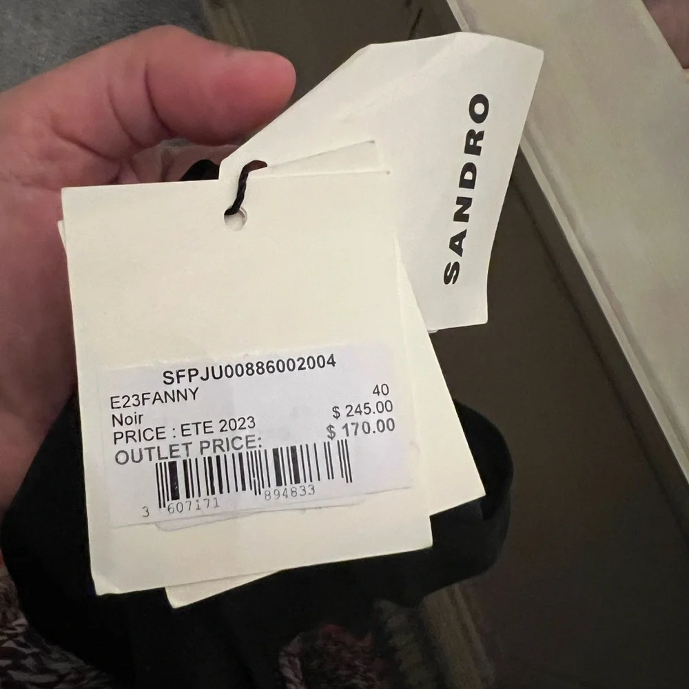 Sandro Fanny Sarong skirt nwt - Picture 3 of 4